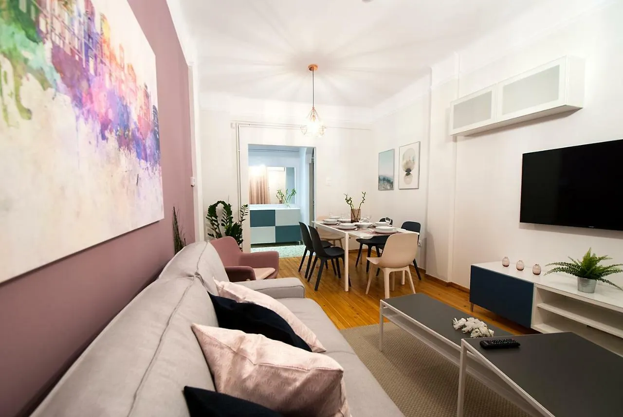 Large, Sunny, Modern Apartment Fully Renovated, Next To Agia Sofia Thessaloniki 0*,  Greece